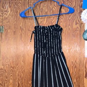 Spaghetti strap romper